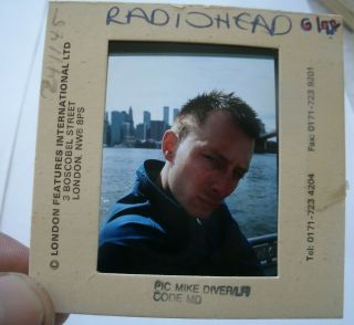 Radiohead 70mm Slide Negative - Uk & Us Archives - Rare Promo Vintage