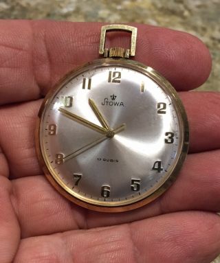 Vintage Stowa Pocket Watch 17 Rubis - Made In Germany