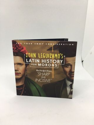 John Leguizamo’s Latin History For Morons Fyc 19 Emmy Promo Dvd Netflix