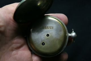 Antique 1880 ' s M.  J.  TOBIAS LIVERPOOL Pocket Watch w/ Sterling Case? 3