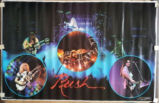 Rush 1979 Live Poster Approx 22x 34 Rare Vintage 70 