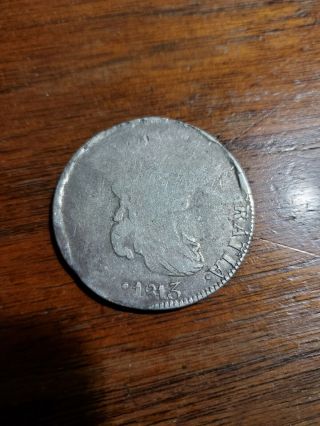 1813 Mexico Spanish 8 Reales Silver