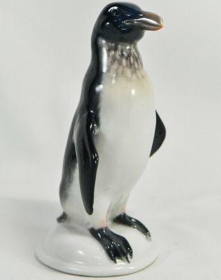 Antique Rosenthal Porcelain Penguin Figurine Circa 1950 