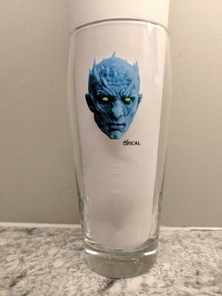 The Hop King - 16 oz Willi Glass - Night King - Game of Thrones GoT - Craft Beer 2