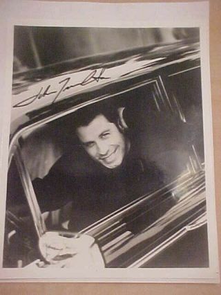 Autographed Signed Movie Star 8 X 10 John Travolta Glossy Autograph Photo Pic