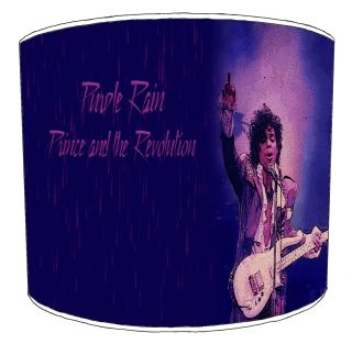 Prince Lampshades Ideal To Match Prince Purple Rain Albums & Prince Memorabilia 3