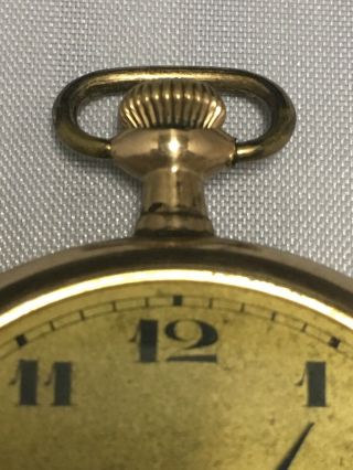 Vintage Conway 7 Jewel Pocket Watch GF Case HP41 3