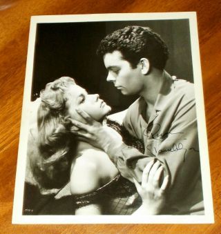 Russ Tamblyn " High School Confidential " 1958 Autographed Photo