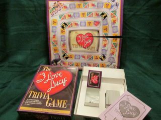 Vintage 1998 Talicor Inc. ,  I Love Lucy Trivia Game Boardgame,  Collectible,