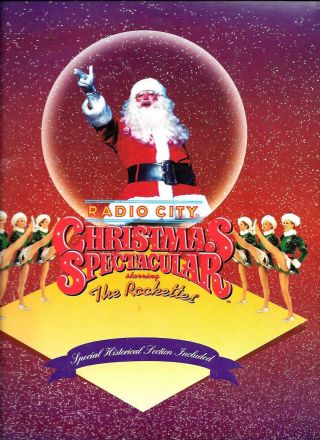 Radio City Christmas Spectacular (1995) Souvenir Program - The Rockettes,