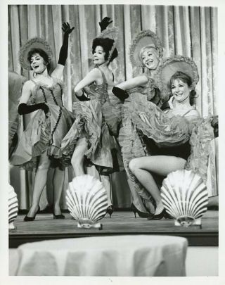 Saloon Smiling Showgirls Wagon Train 1964 Abc Tv Photo
