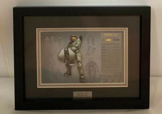 Halo 3 Master Chief Character Key,  Limited Edition Mylar