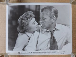 Barbara Stanwyck With Gary Cooper Portrait Photo 1953 Blowing Wild
