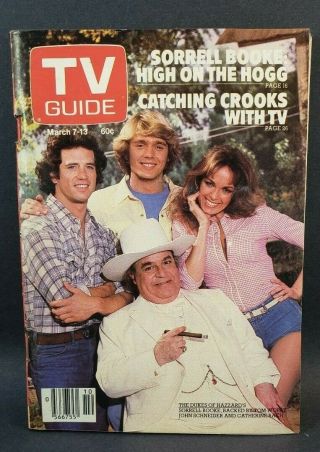 Tv Guide Canada 1981 March 7 - 13 Catherine Bach And Cast Dukes Of Hazzard Cover