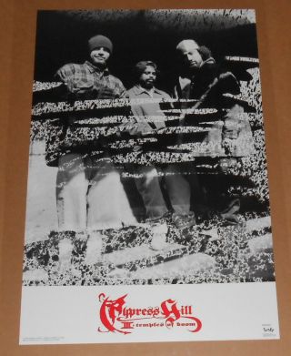 Cypress Hill Iii Temple Of Boom 1996 Poster Funky 34x22