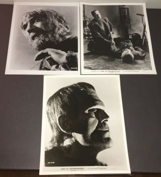Son Of Frankenstein (1939) Karloff & Lugosi Restrike / Repros