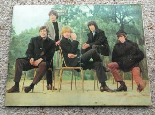 Rolling Stones 1965 Uk Tour Programme.  Spencer Davis Group,  Unit Four,  2,  Checkmates