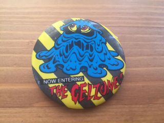 Vtg 1989 The Legend Of Zelda Rare Pin Nintendo Button Enemy Bot Blob Gelzone 80s