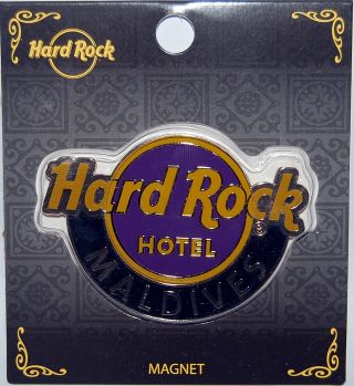 Hard Rock Hotel Maldives 2019 Classic Logo Magnet