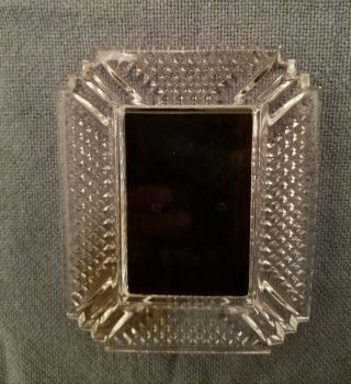 Vintage Waterford Crystal Makefield Picture Frame 2 " X 3 "