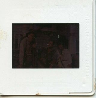 JACK LORD ROBERT RYAN GOD ' S LITTLE ACRE 1957 COLOR PHOTO TRANSPARENCY 2