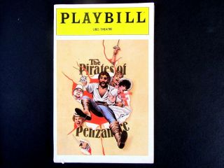 Pirates Of Penzance At The Uris Theatre,  1981,  Ny Shakespeare Festival
