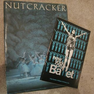 York City Ballet Nutcracker,  1972 Program And Souvenir Program