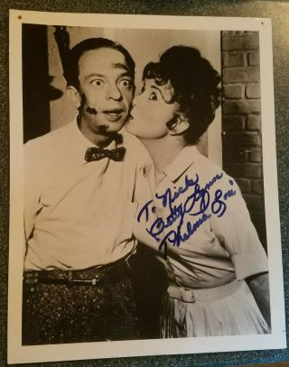 Betty Lynn Autograph Photo,  8x10,  Thelma Lou,  The Andy Griffith Show,  Don Knotts