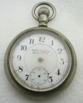 Antique 18s Rockford Grade 935 17 Jewel Pocket Watch Parts Repair