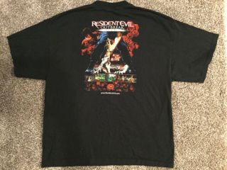 Resident Evil Outbreak File 2 Vintage Video Game T - Shirt 2005 Size Xl Capcom
