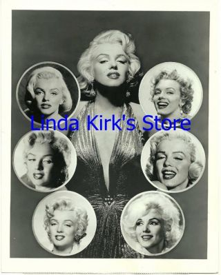 Marilyn Monroe Promotional Photograph 7 Pictures In 1 Black & White Abc - Tv 1963