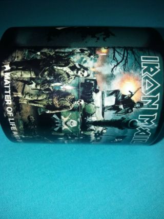 Iron Maiden Mug Cup A Matter Of Life And Death Black