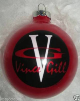 Vince Gill Ornament 1996 Santa Rock Shop Limited Edition