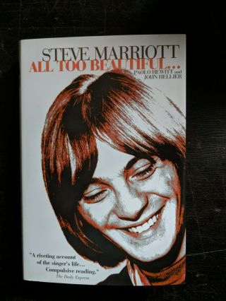Unread Steve Marriott Small Faces Hardcover Book