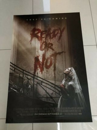 Ready Or Not Onesheet Movie Poster