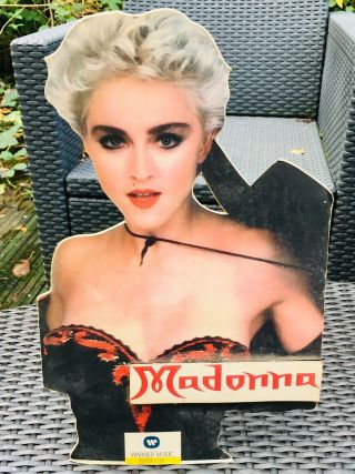 Madonna La Isla Bonita Cardboard Cutout Promo Only.  Never On General