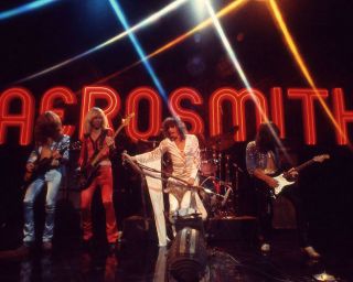 1974 Rock Band Aerosmith Glossy 8x10 Photo Steven Tyler Print Music Poster