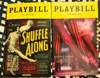 Audra Mcdonald Billy Porter In Shuffle Along – 2 Different Broadway Playbills