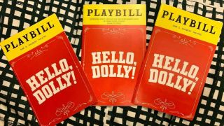 Hello,  Dolly 3 Playbills From Broadway & Tour: Bette Midler,  Bernadette,  Betty