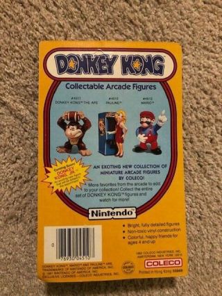 Coleco Donkey Kong By Nintendo Collectible Arcade Figure