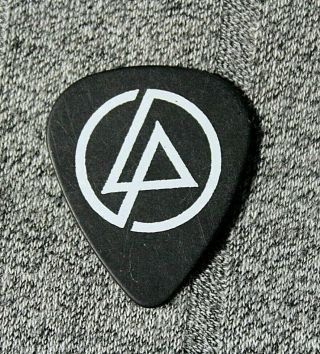 Linkin Park // Chester Bennington Concert Tour Guitar Pick // Black/white Tortex