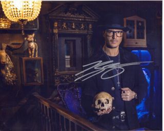 Zak Bagans Ghost Adventures Tv Host Signed 8x10 Photo With