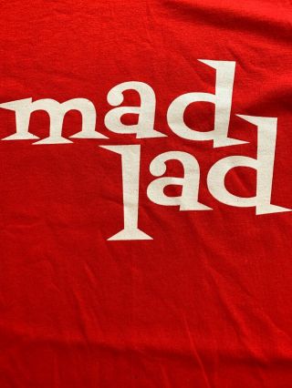 Ronnie Wood Mad Lad Tour Official Shirt Shepherds Bush Unworn Rolling Stones
