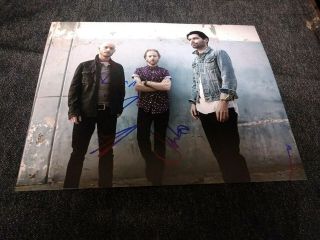 Biffy Clyro Hand Signed Photo,  Obtained In Person