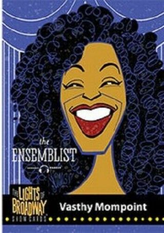 Lights Of Broadway Vasthy Mompoint Ensemblist Card From The 2019 Series