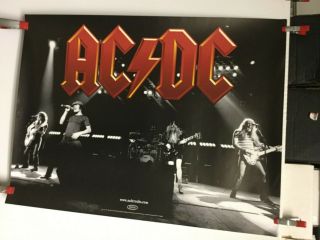 Ac/dc (on Stage).  2003 Promo Poster.