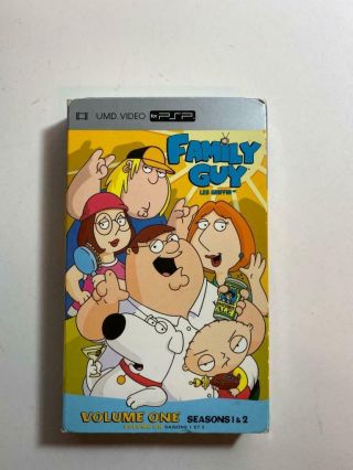 Family Guy Seasons 1 And 2 Box Set 5 Umd Disc For Psp