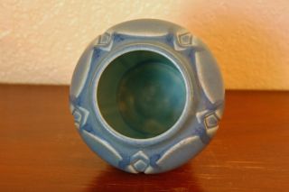 Vintage Rookwood Pottery Arts & Crafts Cabinet Vase " Xxiv " 1924 2089 Matte Blue