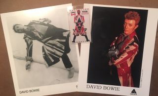 David Bowie 2 1997 Earthling Press Photos And Vip Pass Canada
