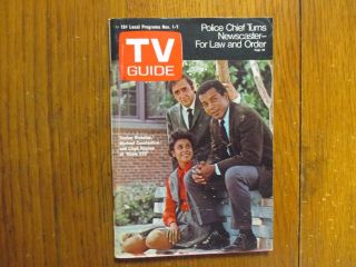 November 1,  1969 Tv Guide (room 222/lloyd Haynes/ann - Margret/denise Nicholas